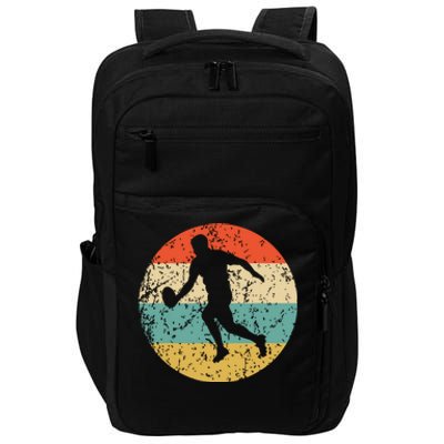 Rugby Player Retro Style Sports Impact Tech Backpack