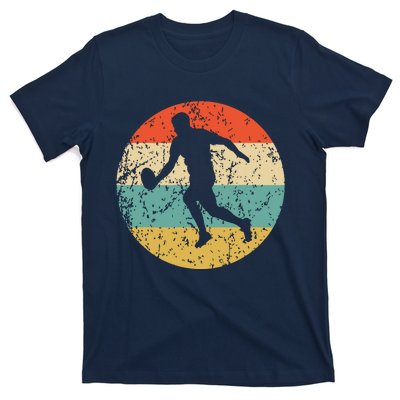 Rugby Player Retro Style Sports T-Shirt