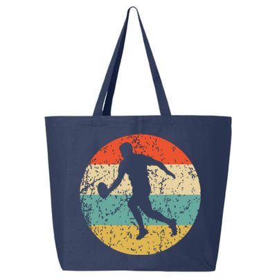 Rugby Player Retro Style Sports 25L Jumbo Tote