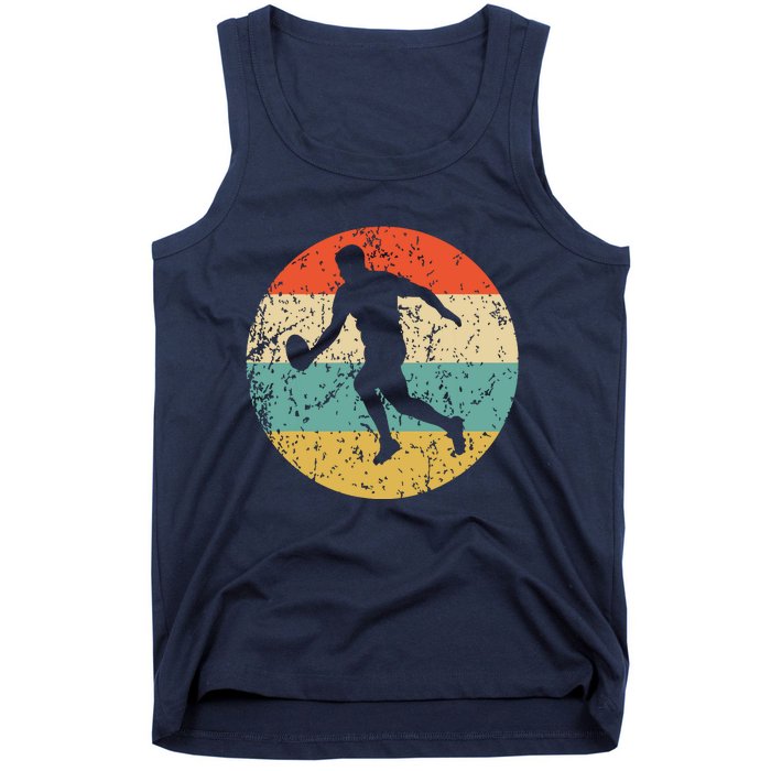 Rugby Player Retro Style Sports Tank Top