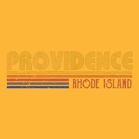 Retro Providence Rhode Island Sustainable Knit Beanie