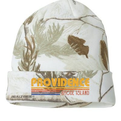 Retro Providence Rhode Island Kati Licensed 12" Camo Beanie