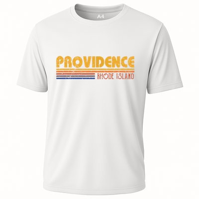 Retro Providence Rhode Island Performance Shirt