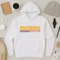 Retro Providence Rhode Island Hoodie