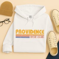 Retro Providence Rhode Island Hoodie