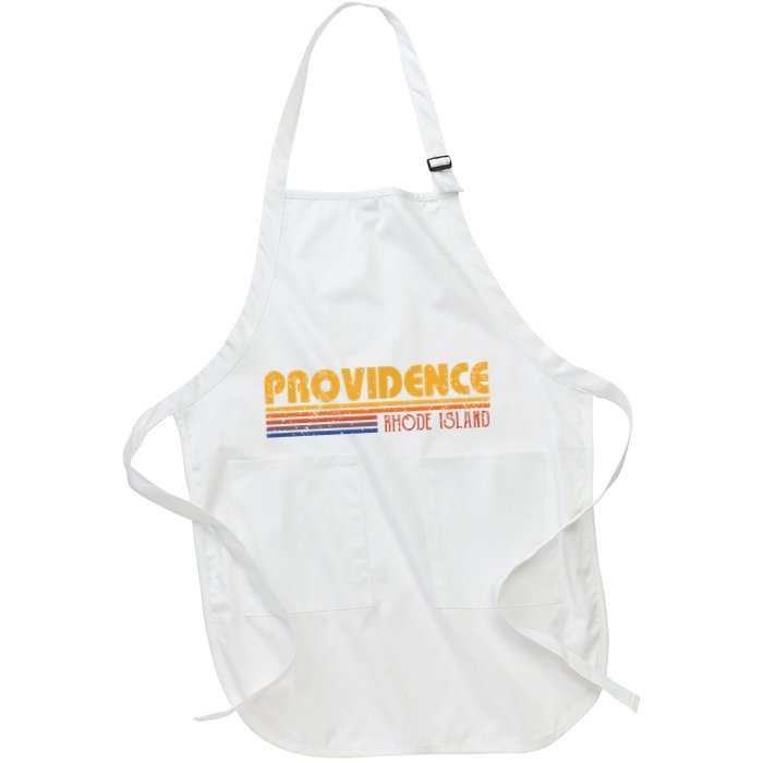 Retro Providence Rhode Island Apron