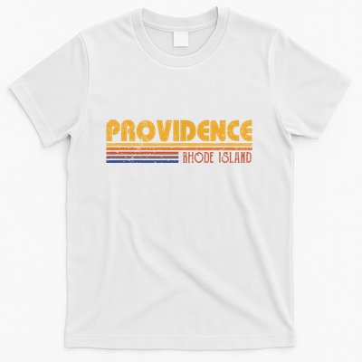 Retro Providence Rhode Island T-Shirt