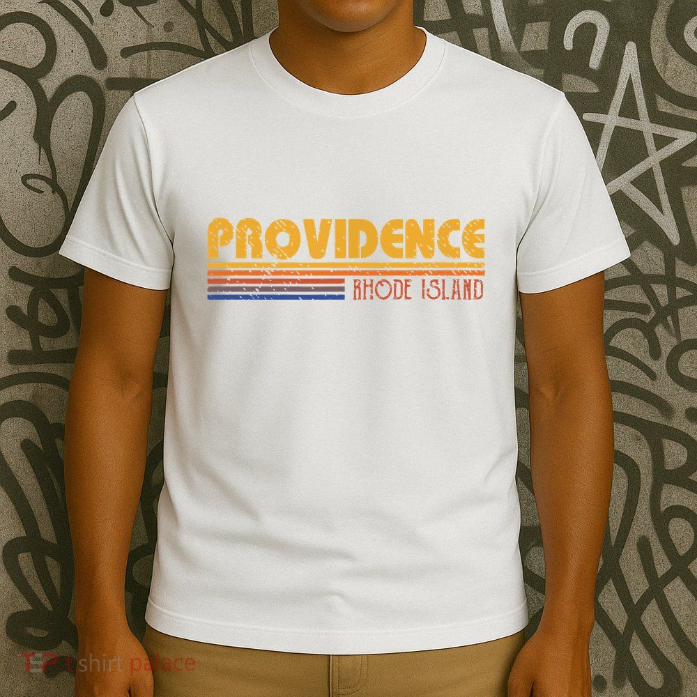 Retro Providence Rhode Island T-Shirt
