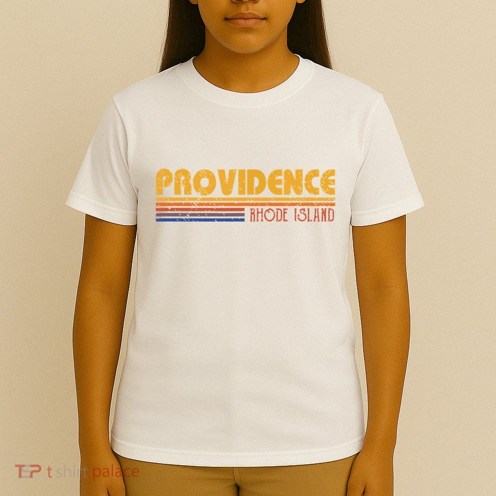 Retro Providence Rhode Island T-Shirt