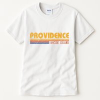 Retro Providence Rhode Island Tall T-Shirt