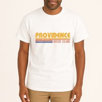 Retro Providence Rhode Island Tall T-Shirt