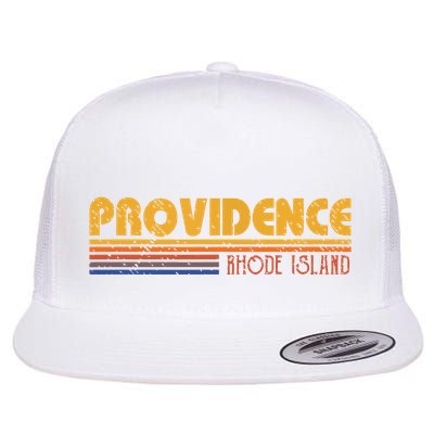 Retro Providence Rhode Island Flatbill Hat