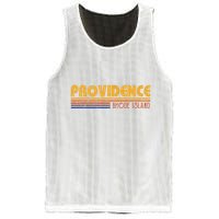 Retro Providence Rhode Island Mesh Reversible Basketball Jersey Tank