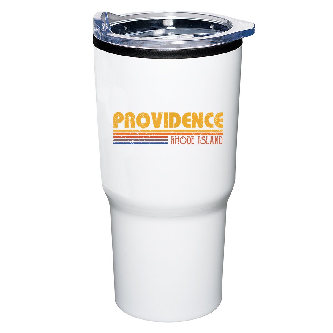 Retro Providence Rhode Island Tumbler