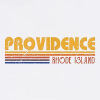 Retro Providence Rhode Island Cooling Performance Long Sleeve Crew