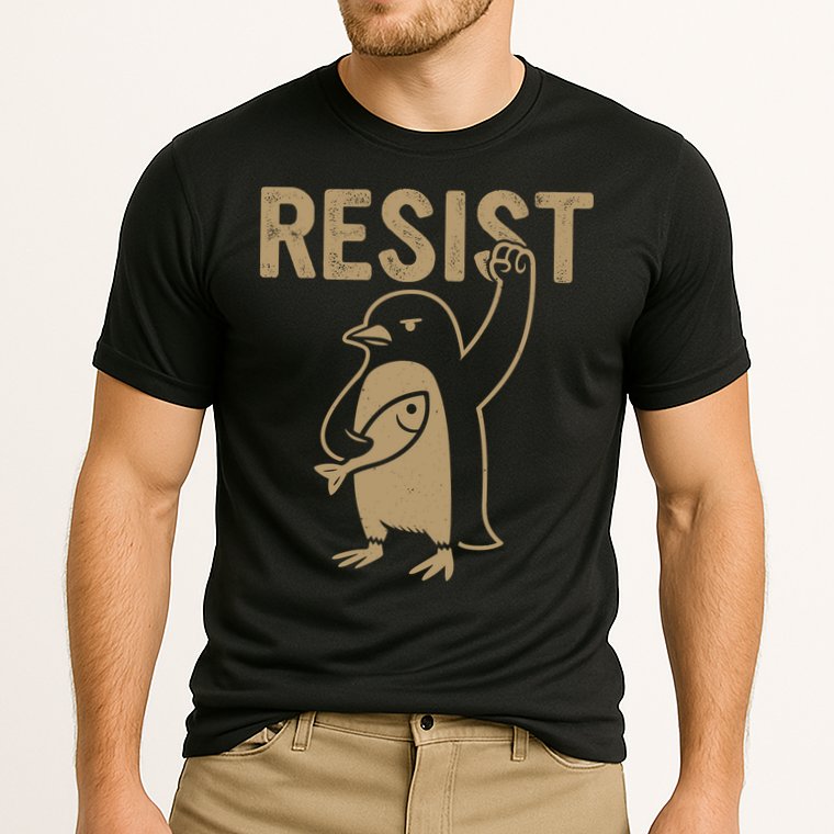 Resist Penguin Cooling Performance Crew T-Shirt
