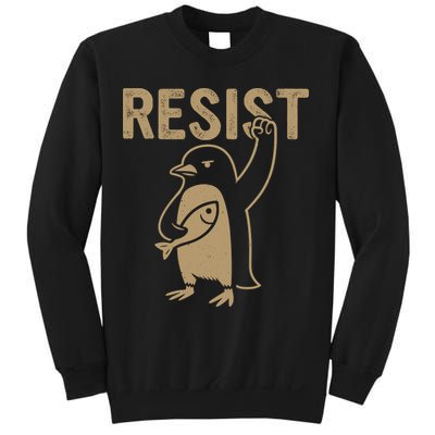 Resist Penguin Sweatshirt