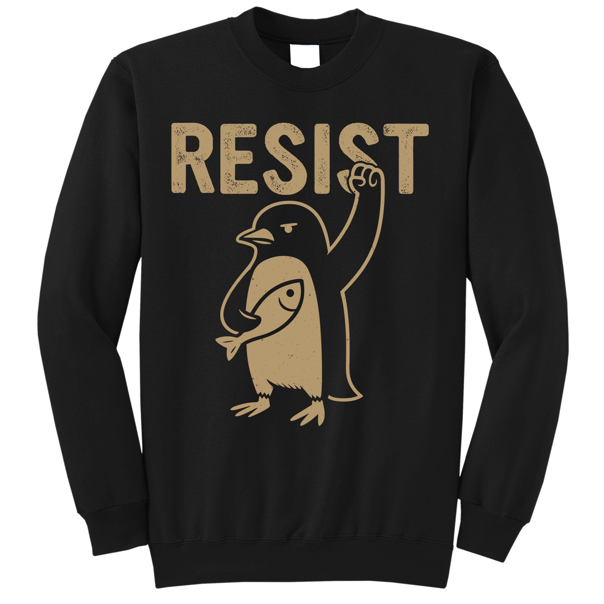 Resist Penguin Sweatshirt