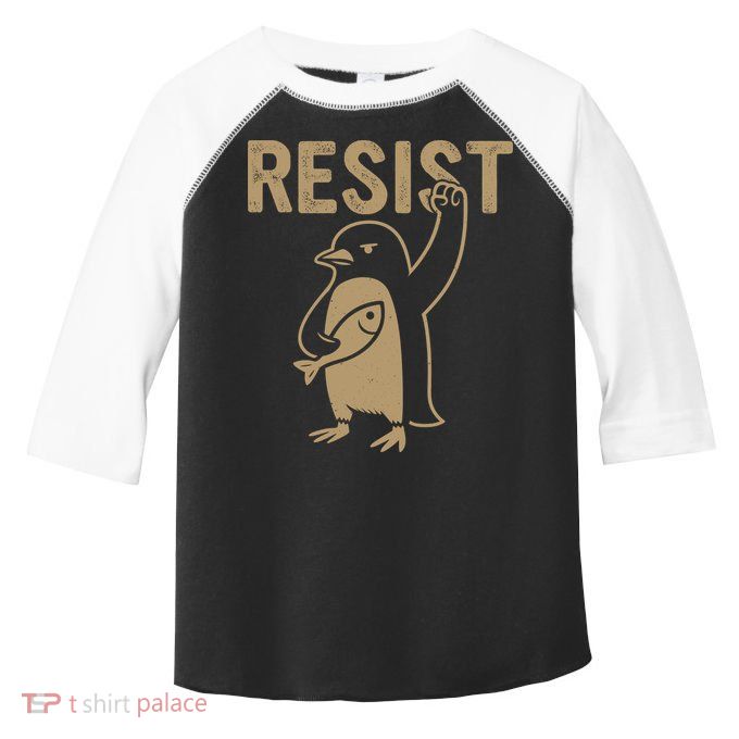 Resist Penguin Toddler Fine Jersey T-Shirt