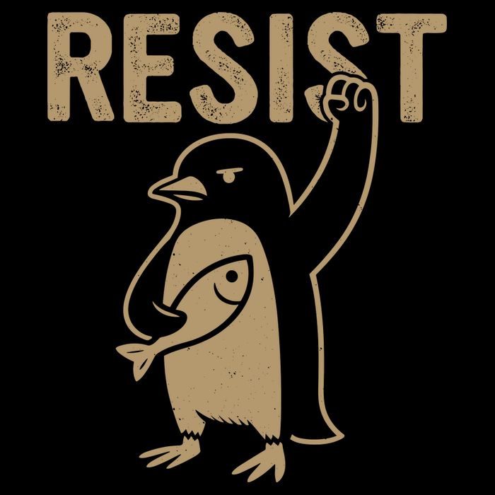 Resist Penguin Visor