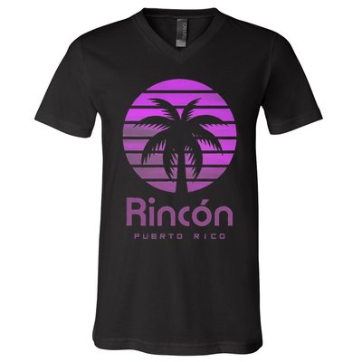 Rincón Puerto Rico V-Neck T-Shirt