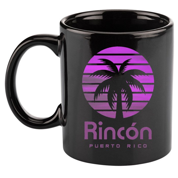 Rincón Puerto Rico 11oz C Handle Ceramic Mug