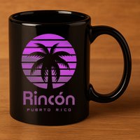 Rincón Puerto Rico 11oz C Handle Ceramic Mug