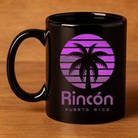 Rincón Puerto Rico 11oz C Handle Ceramic Mug