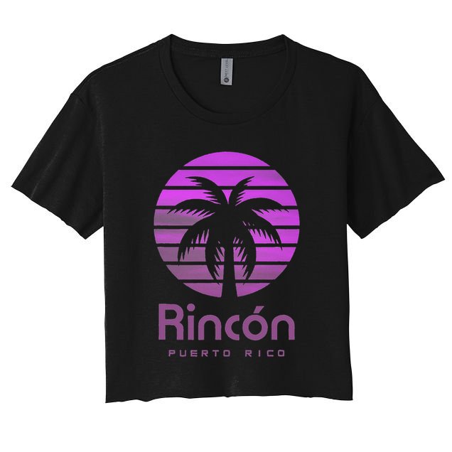 Rincón Puerto Rico Crop Top