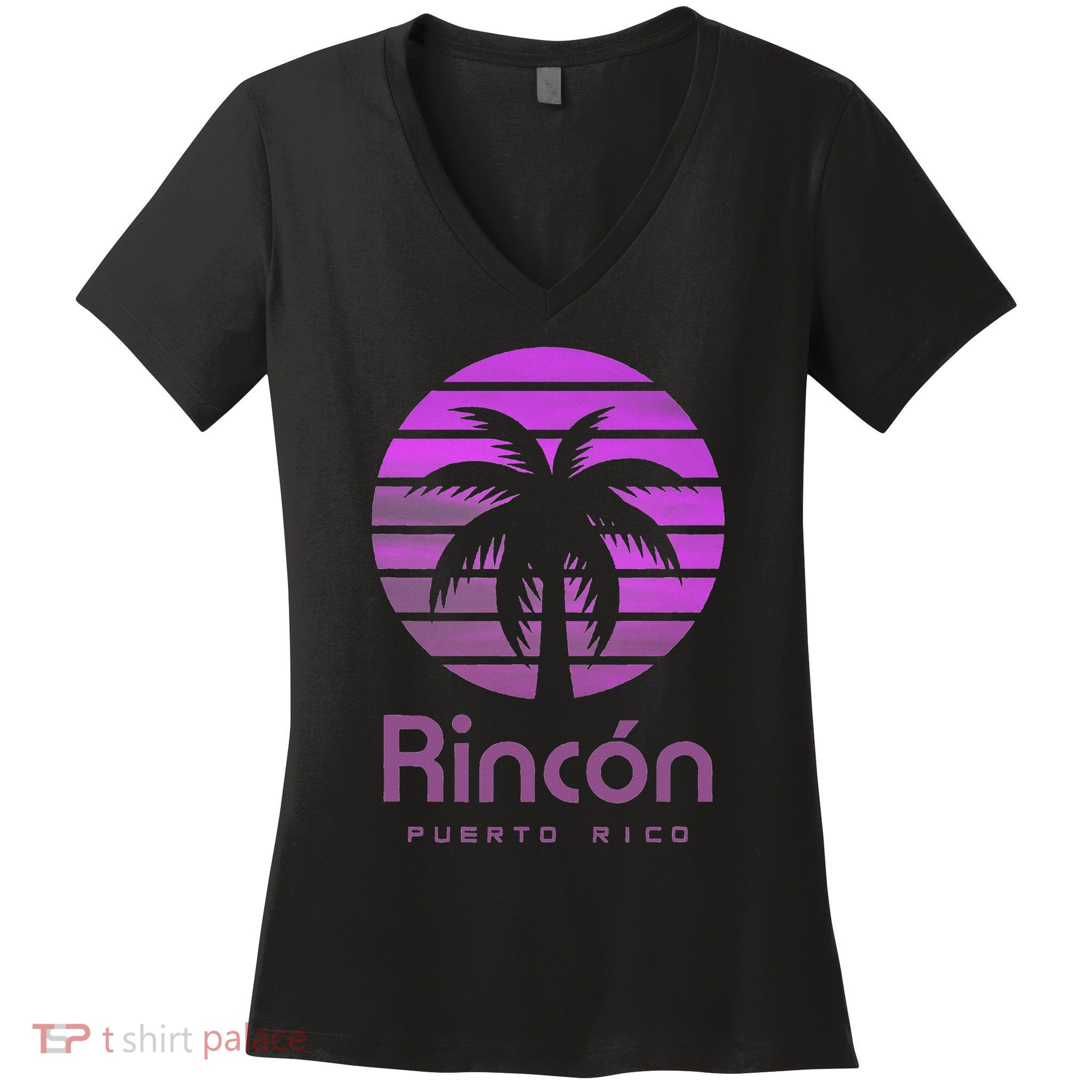 Rincón Puerto Rico Women's V-Neck T-Shirt