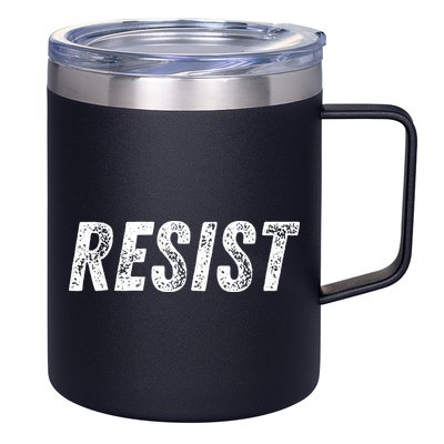 Resist Political 12oz Stainless Steel Coffee Mug