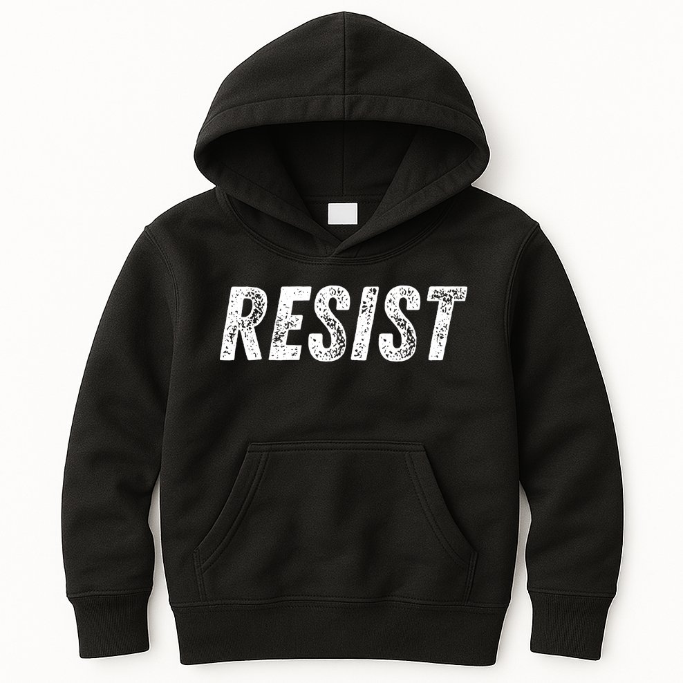 Resist Political Kids Hoodie