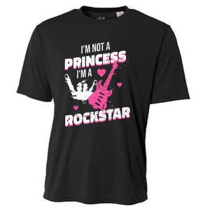 Rockstar Princess Roll Im Not A Princess Im A Rockstar Cooling Performance Crew T-Shirt