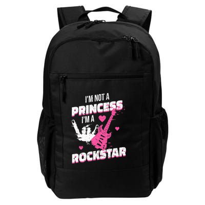 Rockstar Princess Roll Im Not A Princess Im A Rockstar Backpack