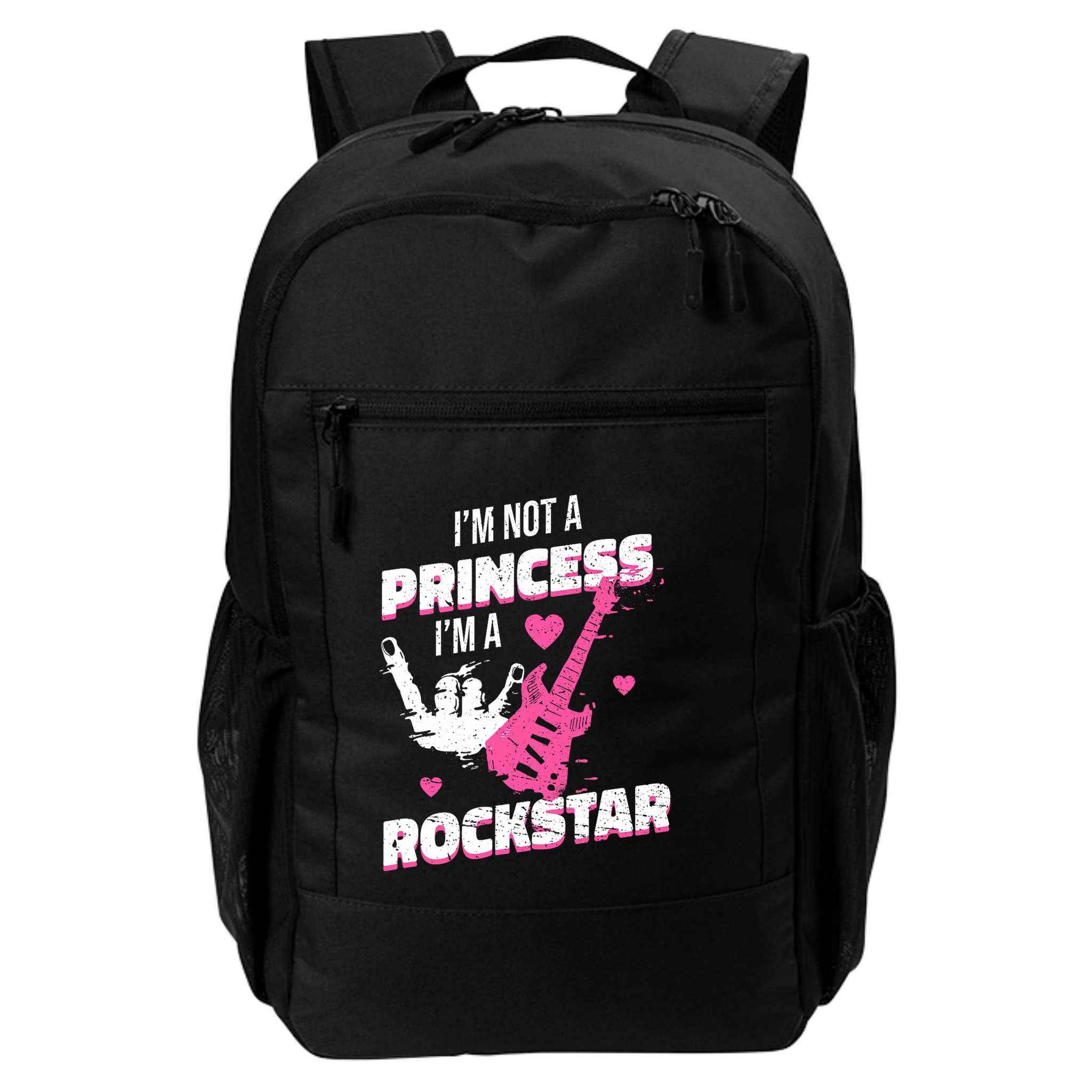 Rockstar Princess Roll Im Not A Princess Im A Rockstar Backpack