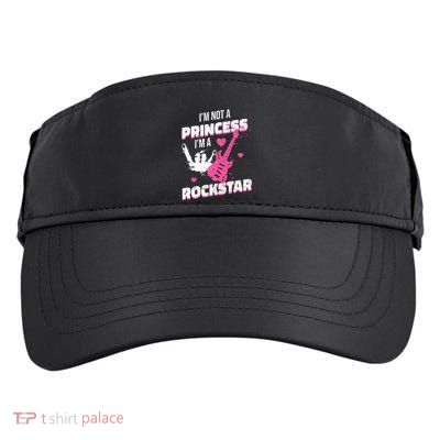 Rockstar Princess Roll Im Not A Princess Im A Rockstar Adult Drive Performance Visor