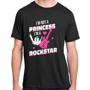 Rockstar Princess Roll Im Not A Princess Im A Rockstar Adult ChromaSoft Performance T-Shirt