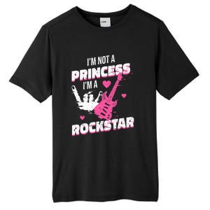 Rockstar Princess Roll Im Not A Princess Im A Rockstar Tall Fusion ChromaSoft Performance T-Shirt