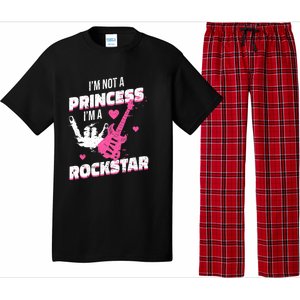 Rockstar Princess Roll Im Not A Princess Im A Rockstar Pajama Set