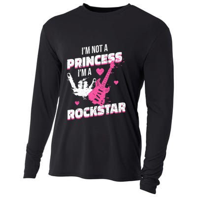 Rockstar Princess Roll Im Not A Princess Im A Rockstar Cooling Performance Long Sleeve Crew