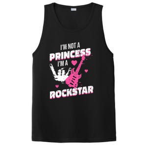 Rockstar Princess Roll Im Not A Princess Im A Rockstar PosiCharge Competitor Tank