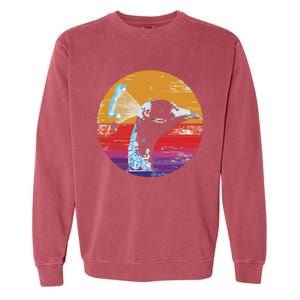 Retro Peacock Garment-Dyed Sweatshirt