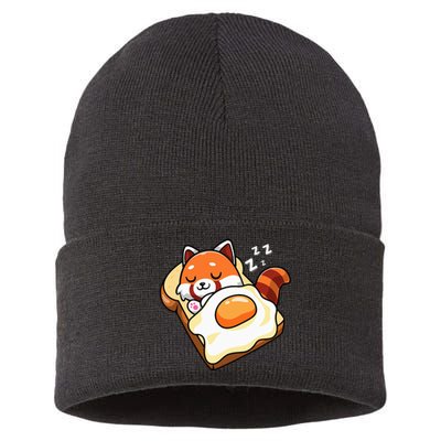 Red Panda Sustainable Knit Beanie