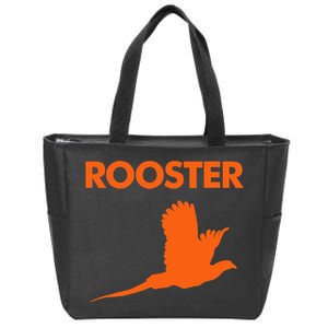 Rooster Pheasant Zip Tote Bag