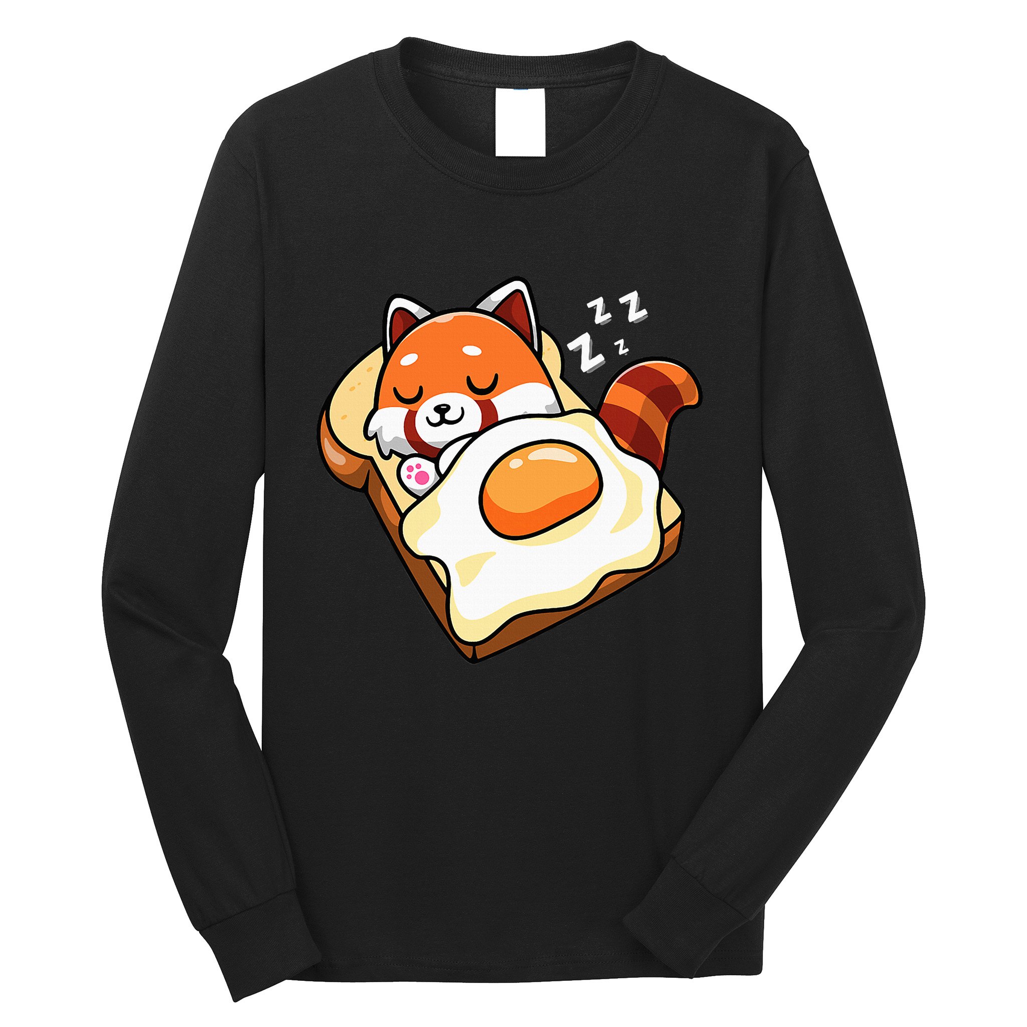 Red Panda Long Sleeve Shirt