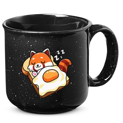 Red Panda 15oz Campfire Ceramic Mug