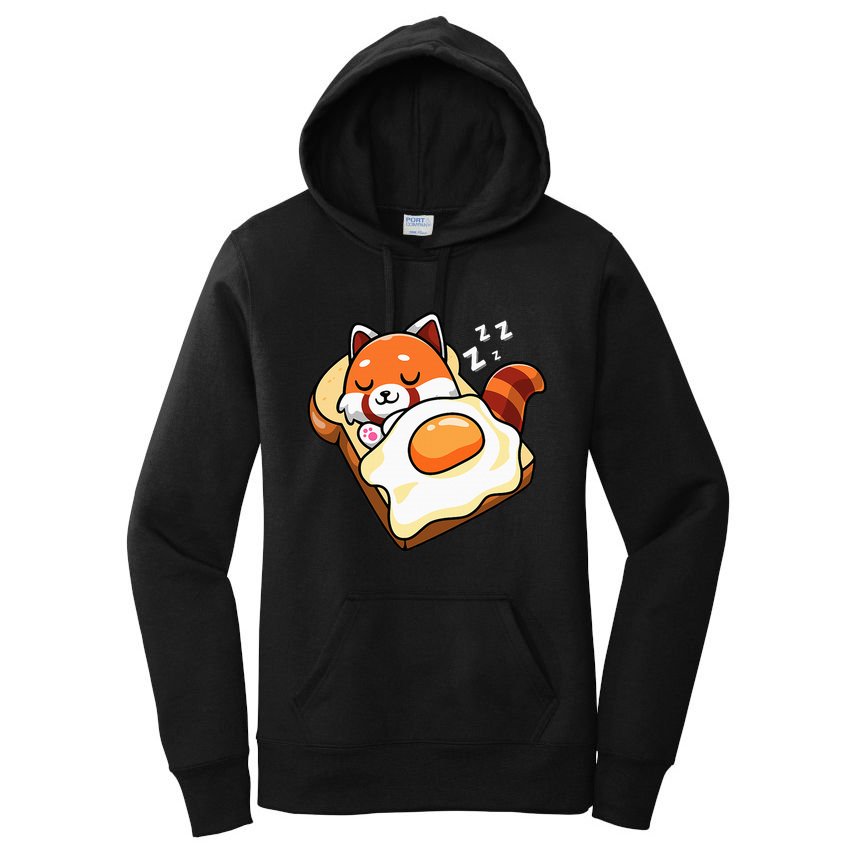 Red Panda Women's Pullover Hoodie