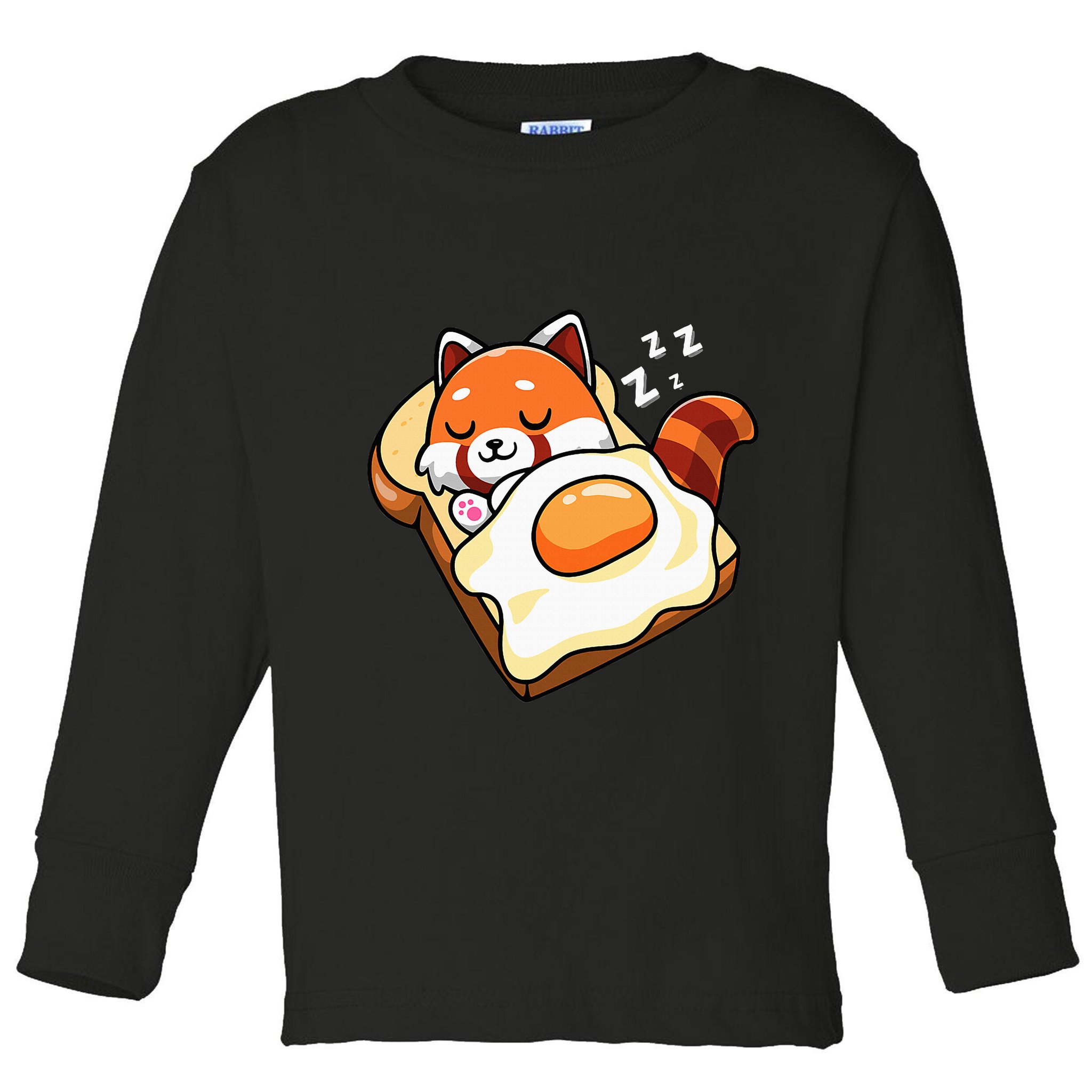 Red Panda Toddler Long Sleeve Shirt