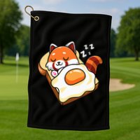 Red Panda Golf Towel