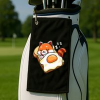 Red Panda Golf Towel